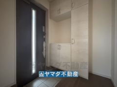 玄関にはシューズボックス