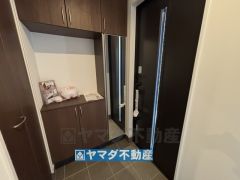 玄関にはシューズクローク完備