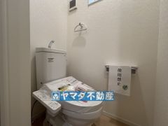 お掃除ラクラク節水トイレ